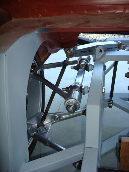 Another shot of the rear suspension from the inside.