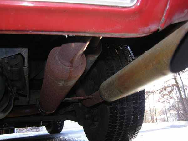 performance exhaust - I will switch it back to the stock style