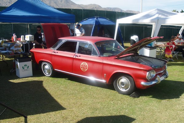 Fan Belt Toss 2013 The IECC Corvair Car-B-Q