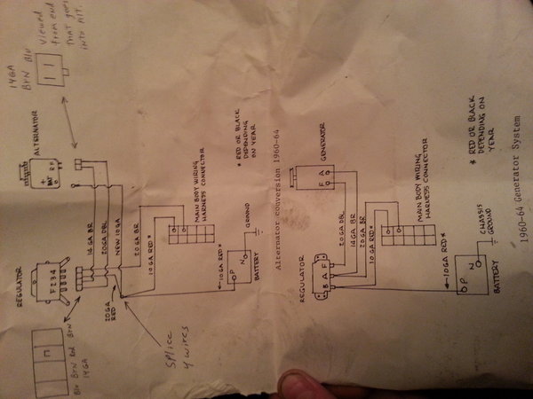This is the wiring diagram they gave me to follow. The top being the final product.