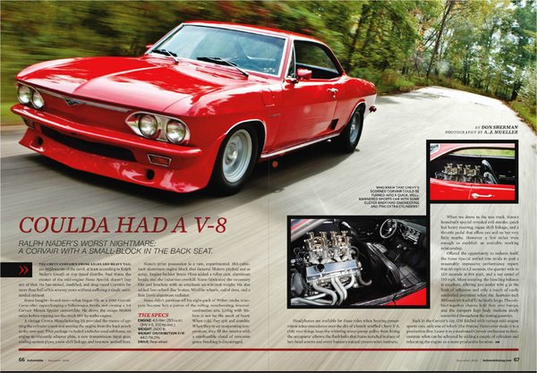 Automobile Magazine (Dec 2010) Corvair Article