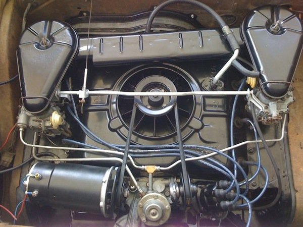 Newly rebuilt 164ci 110hp FC engine. <br />Faulty fuel pump has been replaced and also added new 8mm Taylor wires from Rafee since picture was taken