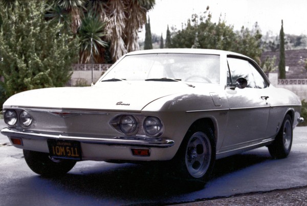 1965 Corvair Corsa Coupe 140hp 4x1 - 1981 - 124 Whitworth Street Home, Thousand Oaks, CA.jpg