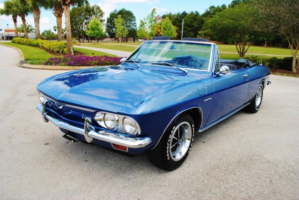 1966 Blue Corsa Convertible