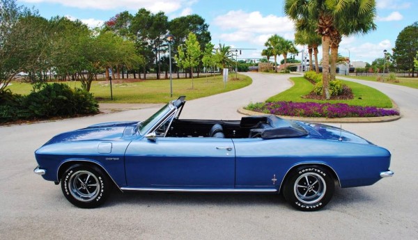 1966 Blue Corsa Convertible