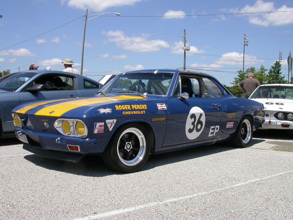 This is a photo by Kevin Clark from the Corvair Olympics autocross.
