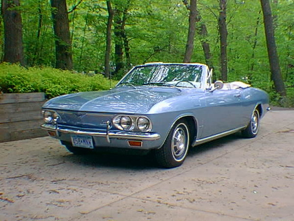 '66 Corvair convertible with factory air