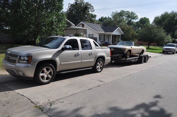 New truck all hooked up and ready to go!