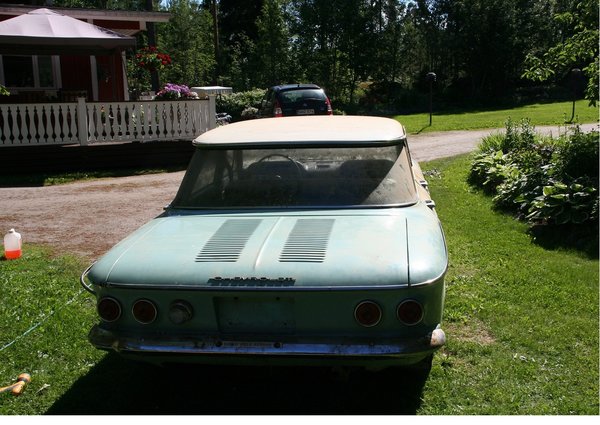 The car when I got it home