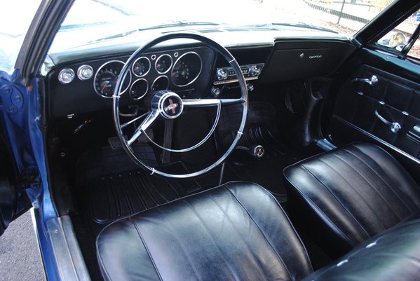 1966 Corvair Corsa Convertible - Interior