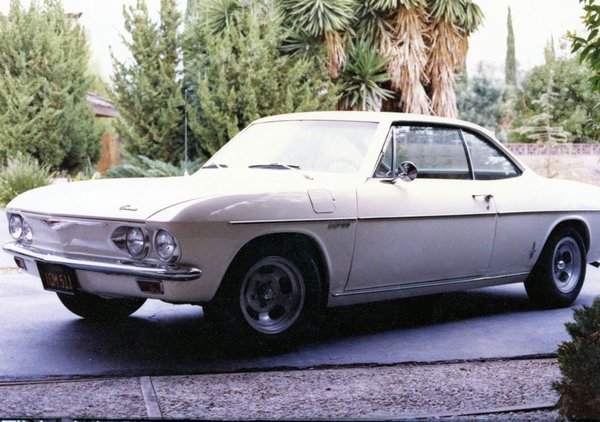 My 1965 Corsa Coupe (in 1981) - Good for Speeding Tickets 2, 3, and 4!