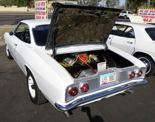 This is the V8 I run around in these days and that's my 65 sedan next to it.