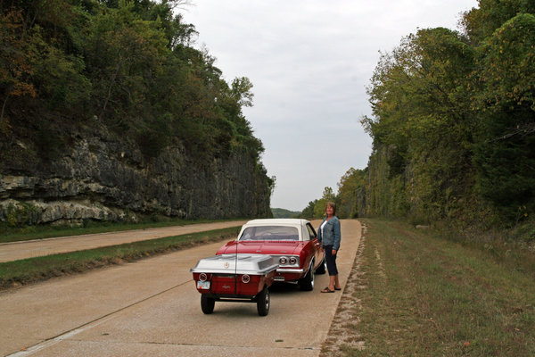 Devil's Cut on old route 66