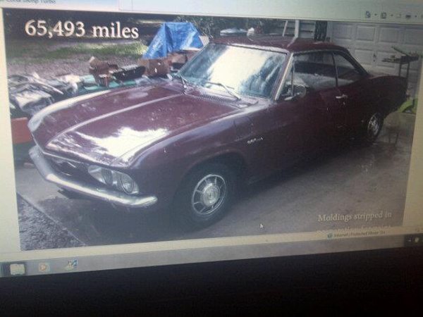 This is my 1965 corsa turbo this is a picture of it when i bought it almost three years ago the engine was taken out and rebuilt and the body was redone.