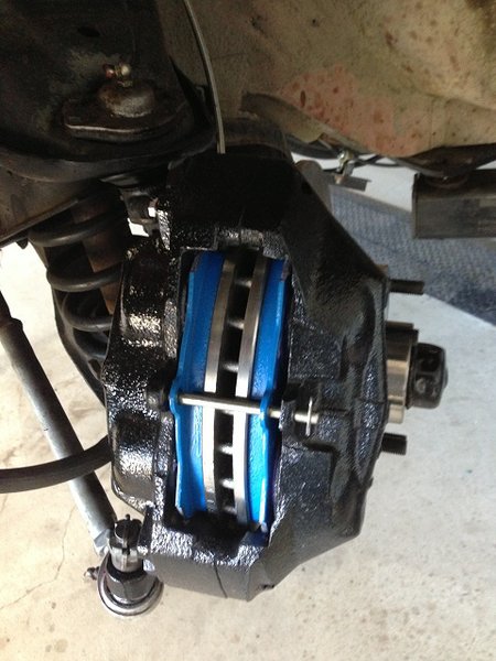 Front brake rebuilt