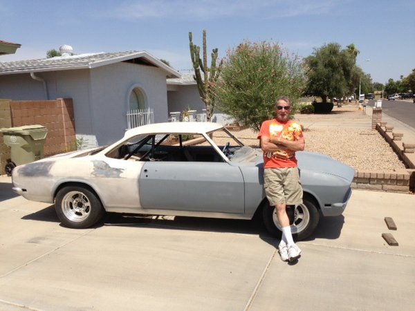 Dad and his 68 283 Vair-8