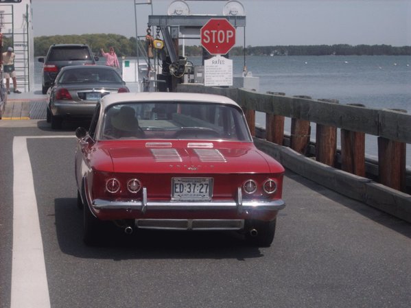 Ralphie's chrome tipping on engine vents, faux grill and hood ornament were added in the 60's. He has a 110 engine that looks like the every day driver he is and custom upholstery by All Stitched Out Interiors.