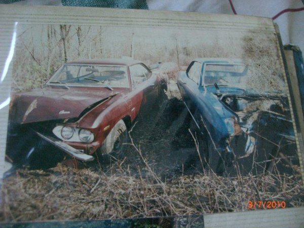 The blue '67 was wrecked during a &quot;test drive&quot; by a friends friend, 16 years old, 1981