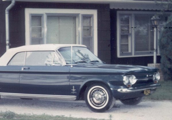 Pic of car after purchase in 1963