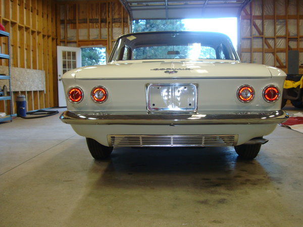 very sweet, note exhaust tip.  Its hard to see in this pic but there in a red &quot;X&quot; in crayon where the rear plate goes...I was able to preserve that.