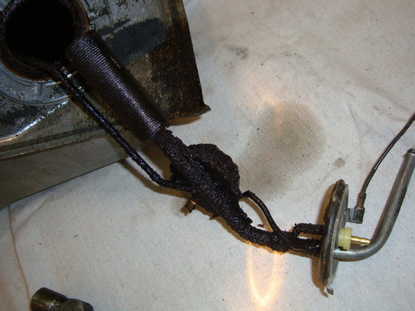the sender and O-ring were replaced