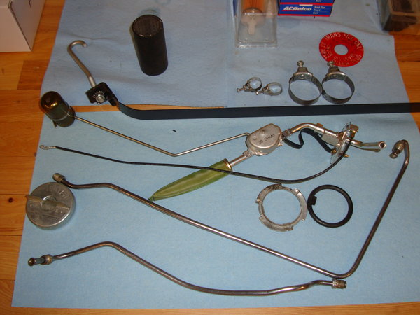 all parts original except sender and O-ring