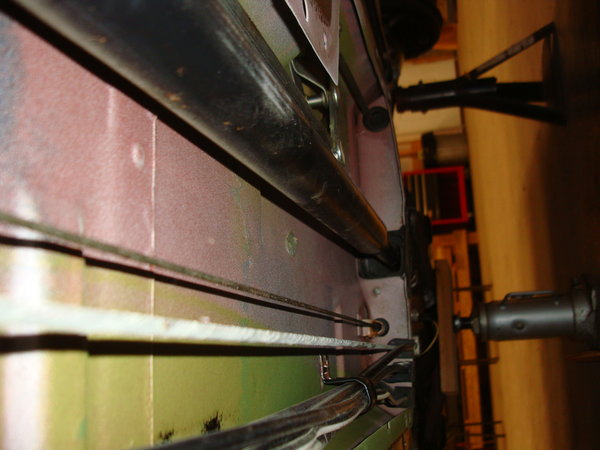 tunnel with green primer