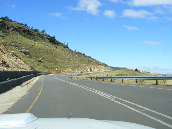 done about 850kms just outside Pietermaritzburg this hill is about 7kms long steady climb area is called &quot;Valley of a thousand Hills&quot; and that is no understatement take my word