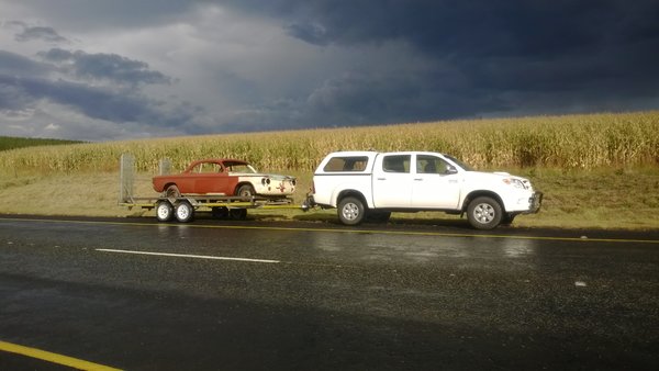 About half way back to Grahamstown outside a town called Maclear