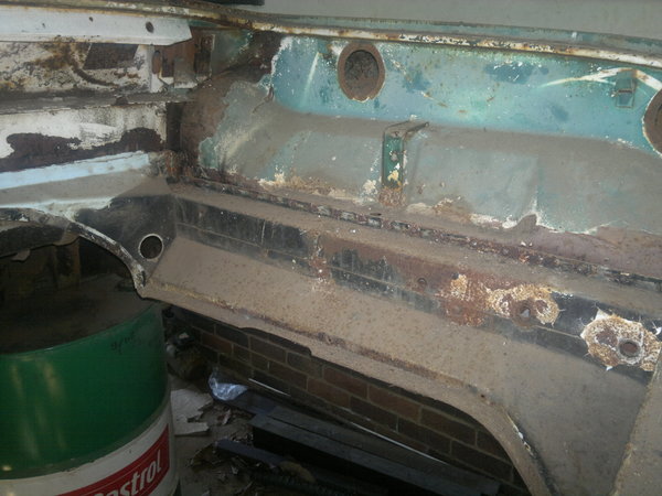 engine compartment graft on
