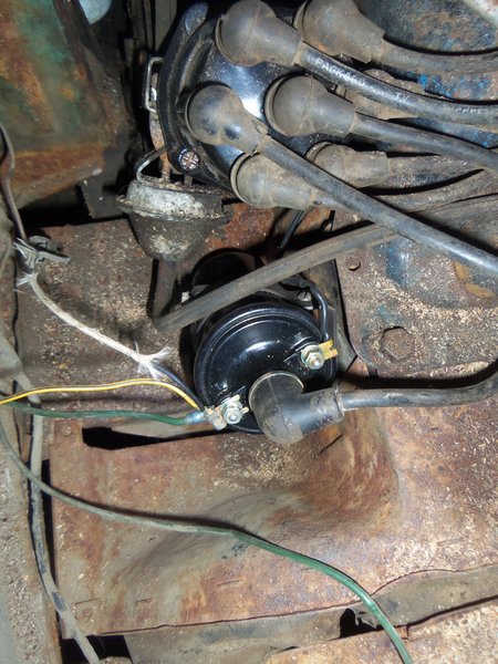 I'm not sure, is the black wire with the cloth like covering the resistor wire in the diagram?  I replaced the coil thinking it was an inexpensive part that probably would need changed out anyway along with the points and condenser.