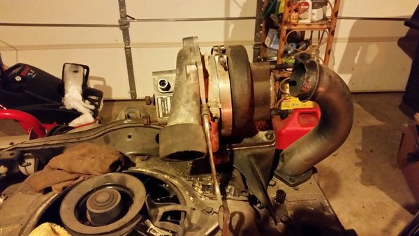 Turbo as we were pulling it