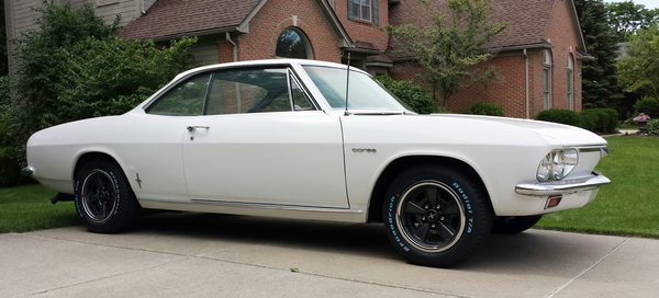 After the alignment, installed the beauty rings, took her home for her first bath of the year!