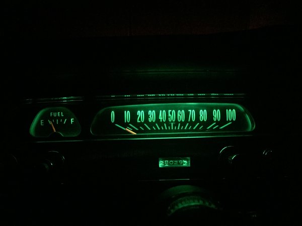 Dash Lights with SuperBrightLEDs on FULL BRIGHT