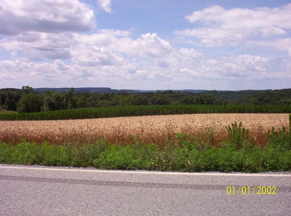 some views of the hills and valleys around the river