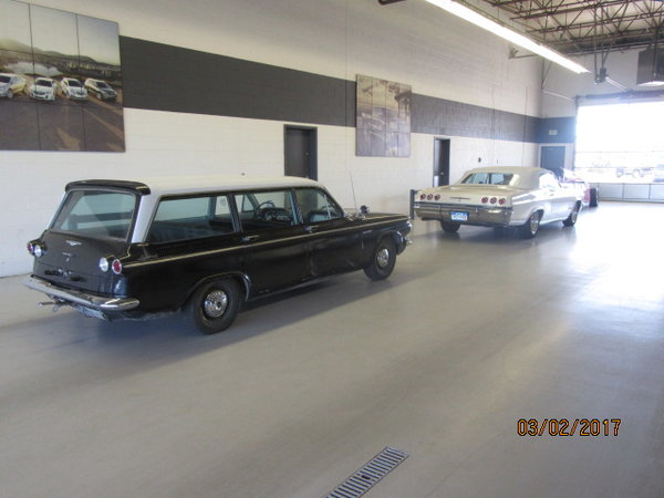 Getting the VIN inspection at a GMC dealership, all the techs came out to see it and take photos.