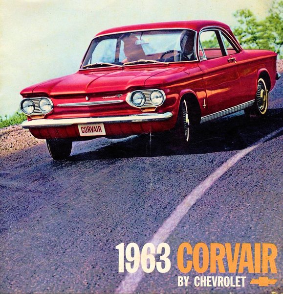 1 - 1963 Corvair Sales Brochure - COVER