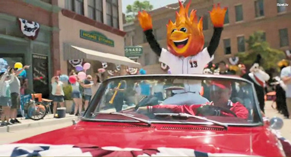 Farmers Commercial - Burning Corvair in Parade (2a).jpg