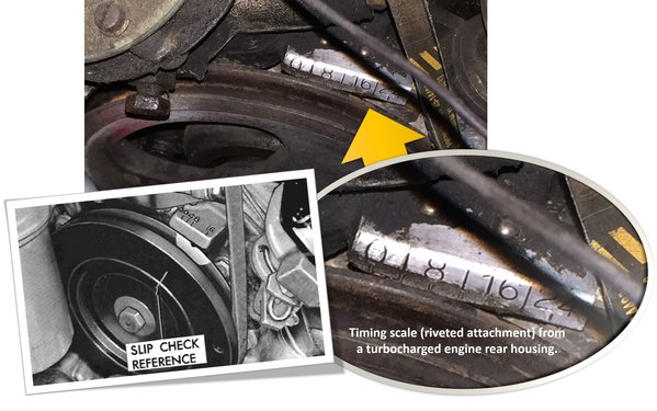 Corvair Rear Housing Timing Marks