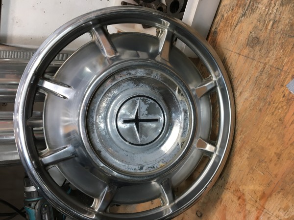 Hubcap from 66 Monza