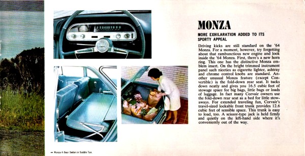 1964 Corvair Marketing Brochure