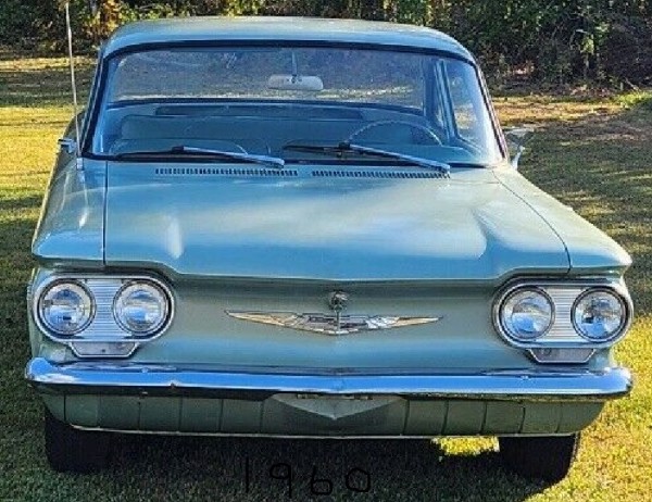 1960, Note the concave front panel and no ridge at the center of the hood.<br />Also note the headlight trim is different from the 1961-1964 cars