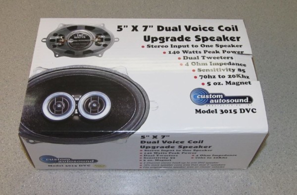 Custom Autosound 3015 DVC Speaker