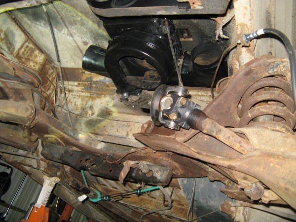 U-Joints &amp; Heater Box installed