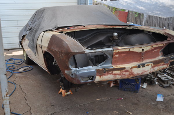 cutting and fitting fender
